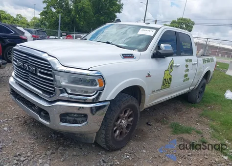 2020 Ram 2500 Laramie 4X4 6'4 Box z USA, uszkodzony, nr VIN 3C6UR5FL4LG266795